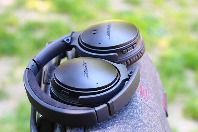 The headphones are lightweight, and easily fold up | The Master Switch