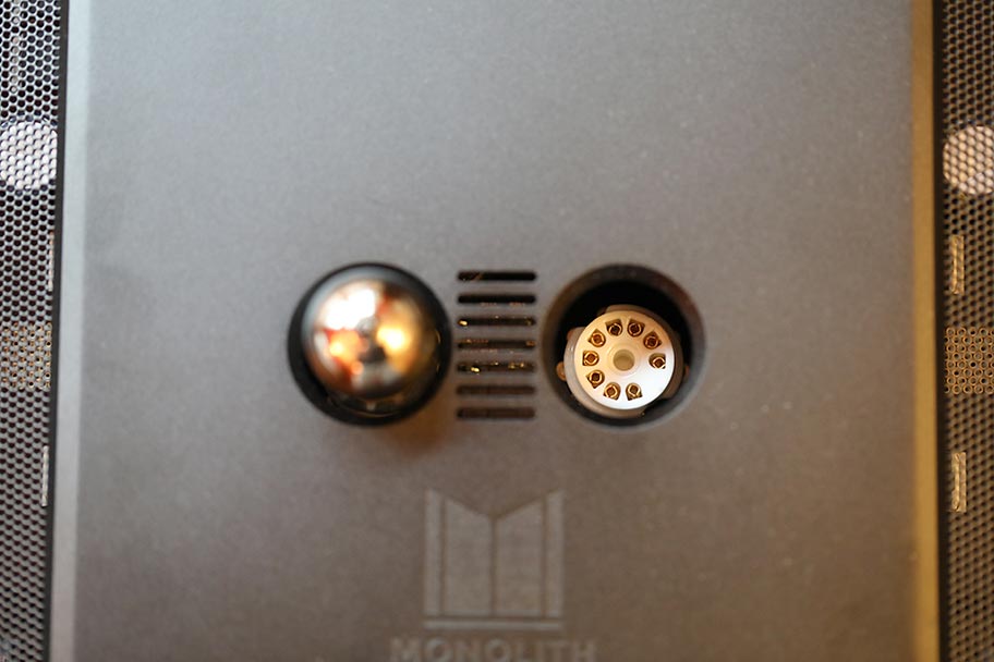 Monoprice Monolith Liquid Platinum headphone amp tube socket | The Master Switch