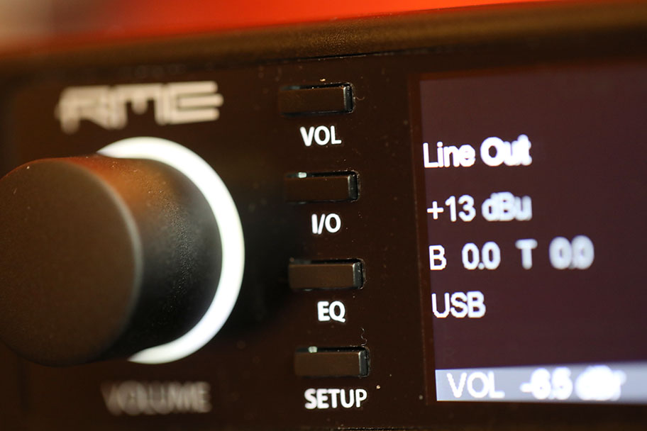 RME ADI-2 DAC buttons | The Master Switch