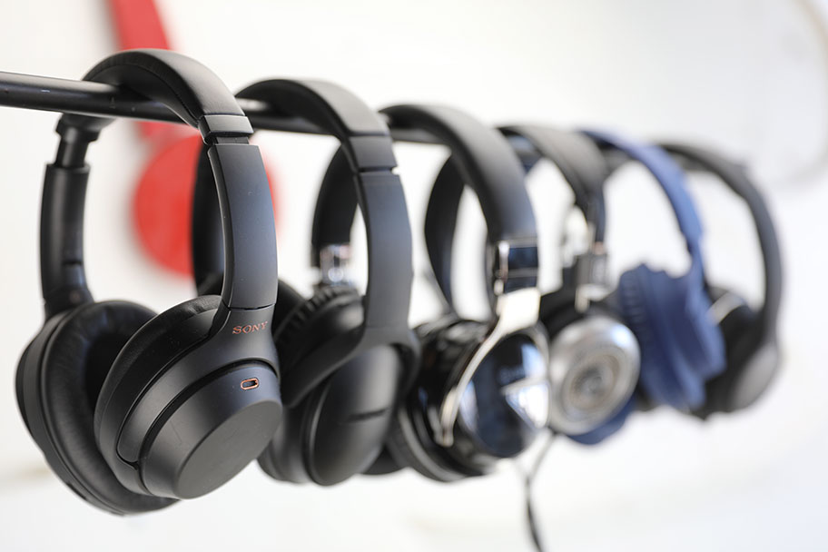 Various over-ear headphones | The Master Switch