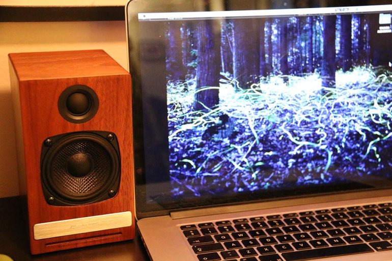 The Audioengine HD3s resemble standard bookshelf speakers, but they have full Bluetooth capabilities | The Master Switch