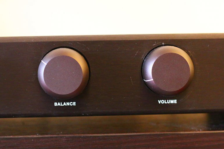 A balance control - not something you see on too many amps these days! | The Master Switch