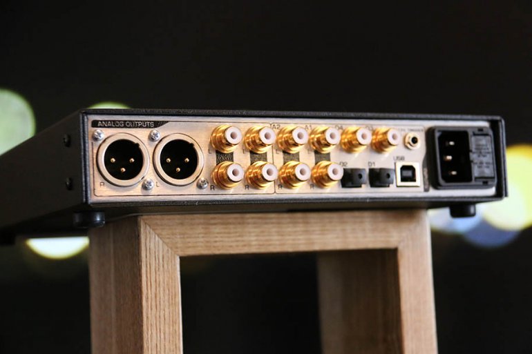 The back side of the DAC3, with its huge range of inputs | The Master Switch