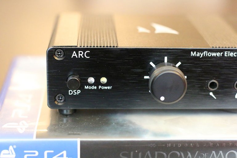 The ARC's DSP switch functions as a bass boost | The Master Switch