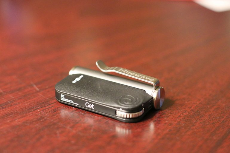 The shirt clip works well, and is exchangeable for a larger one | The Master Switch
