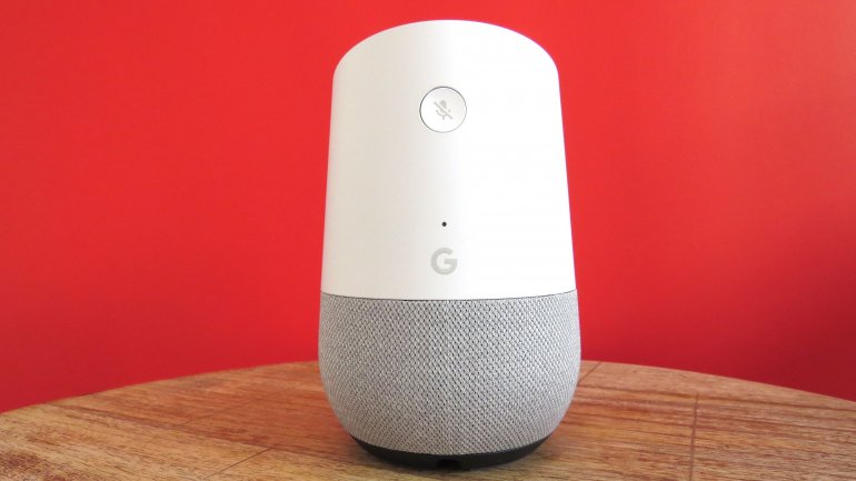The only button on the Google Home is the mic on/off button | The Master Switch