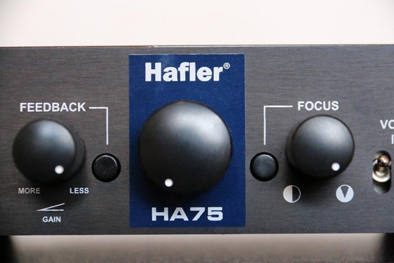 Hafler HA75 Controls | The Master Switch