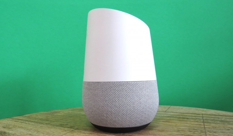 The Google Home is sleek and lightweight | The Master Switch