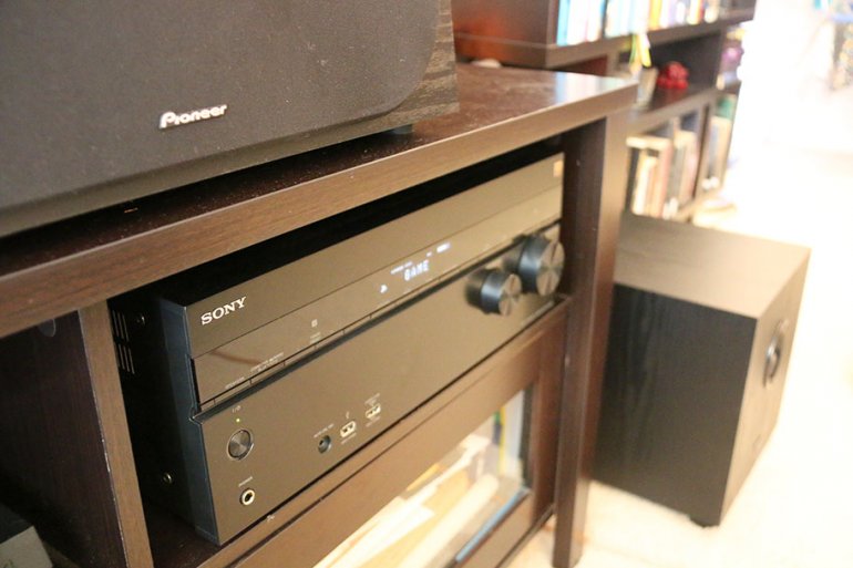 We tested the receiver with a Pioneer speaker system | The Master Switch
