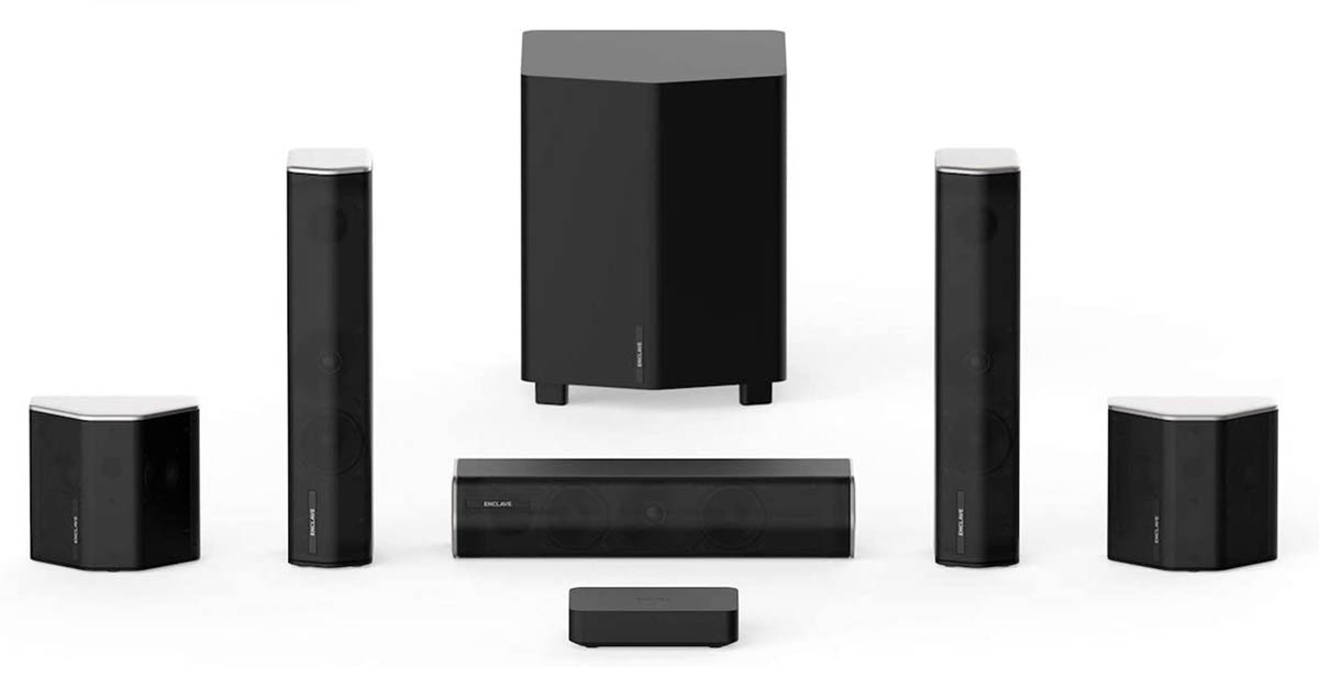Enclave Audio Cinehome II 5.1 home theater system