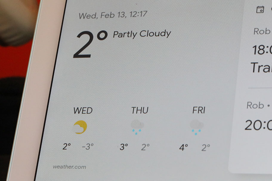 Google Home Hub smart speaker weather | The Master Switch