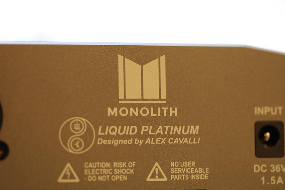 Monoprice Monolith Liquid Platinum headphone amp | The Master Switch