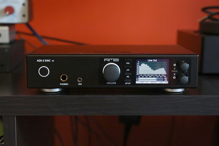 RME ADI-2 DAC front panel | The Master Switch