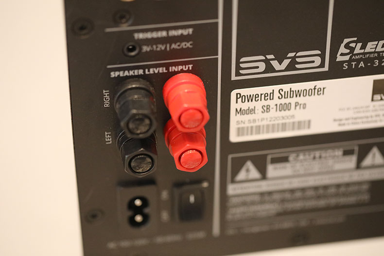 SVS SB 1000 Pro subwoofer | The Master Switch