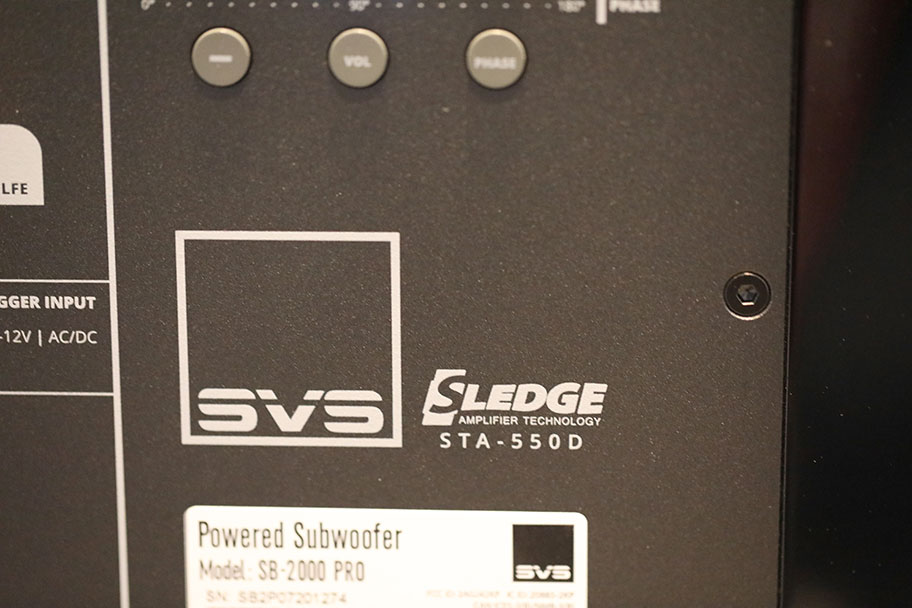 SVS SB-2000 Pro Subwoofer | The Master Switch
