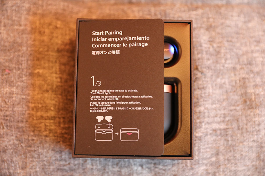 Sony WF-1000XM3 true wireless earbuds packaging | The Master Switch