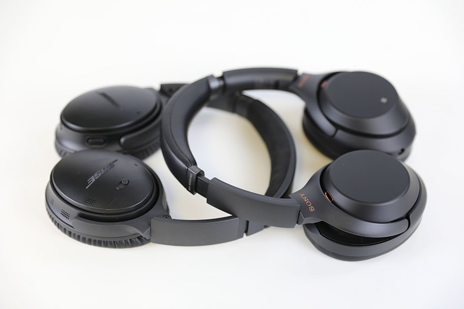Sony WH-1000XM3 and Bose Quietcomfort 35 II wireless headphones | The Master Switch
