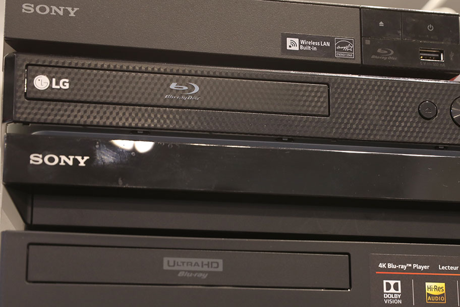 Sony Blu Ray Player Comparison Chart