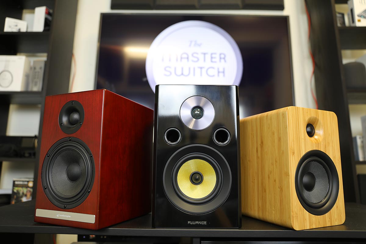 Various bookshelf speakers | The Master Switch