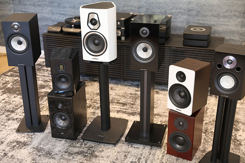 Various bookshelf speakers | The Master Switch