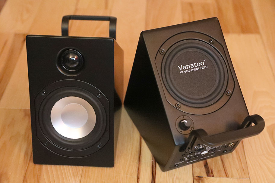 Vanatoo Transparent Zero Computer Speakers | The Master Switch