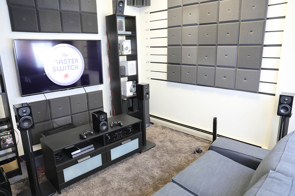 Featured image of post Home Theatre Setup In Living Room : For the simplest room setup, you can get by without a separate receiver by choosing powered speakers with inputs that can directly connect to a turntable or other devices.