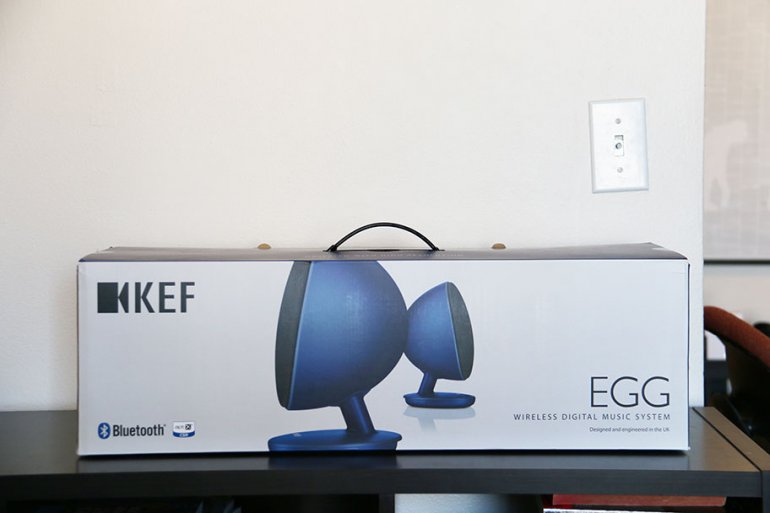 kef egg wireless digital music system