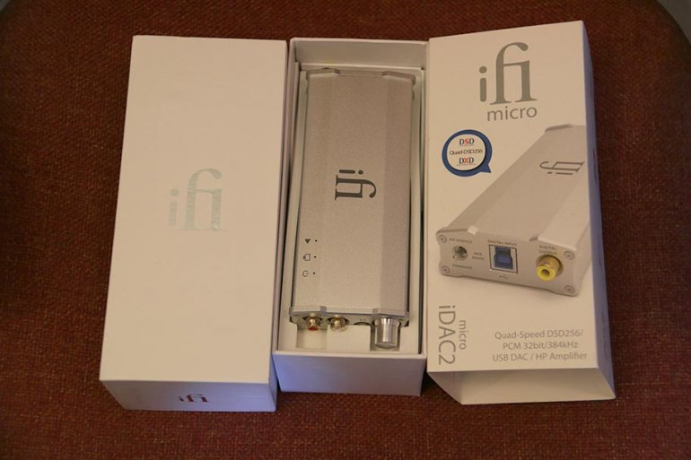 The packaging for the iDAC2 is suitably slick | The Master Switch