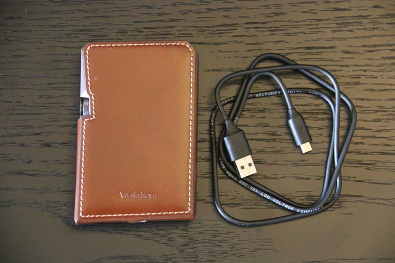 Another close-up of the gorgeous Italian leather case | The Master Switch
