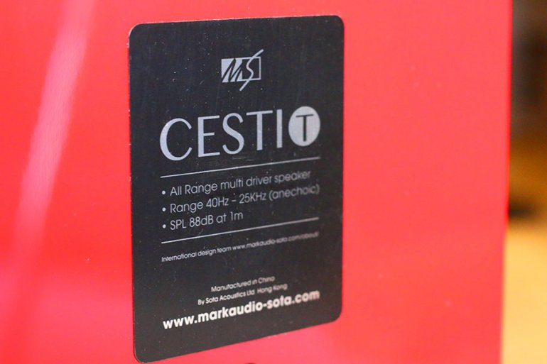 An info panel round the back of the Cesti T - handy! | The Master Switch