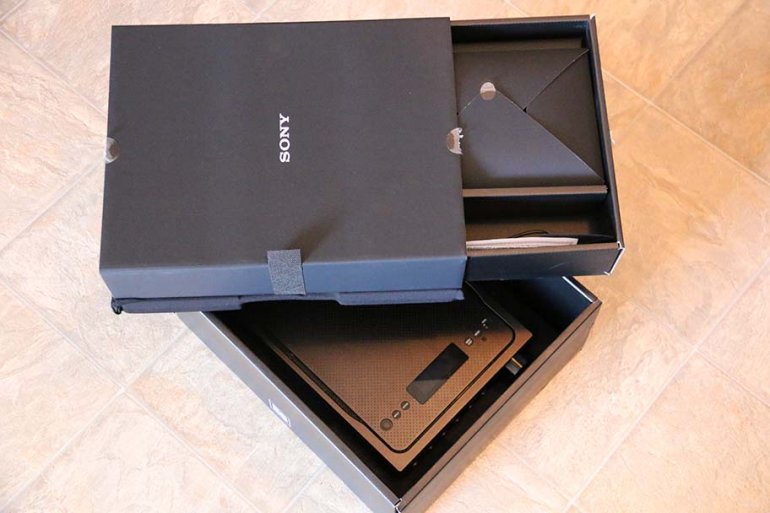 The Sony TA-ZH1ES has some terrific packaging | The Master Switch