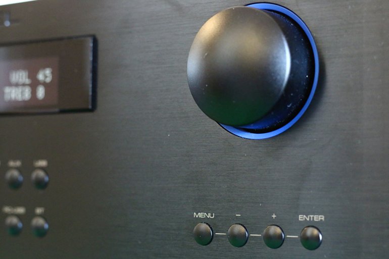 The volume knob looks and feels good | The Master Switch